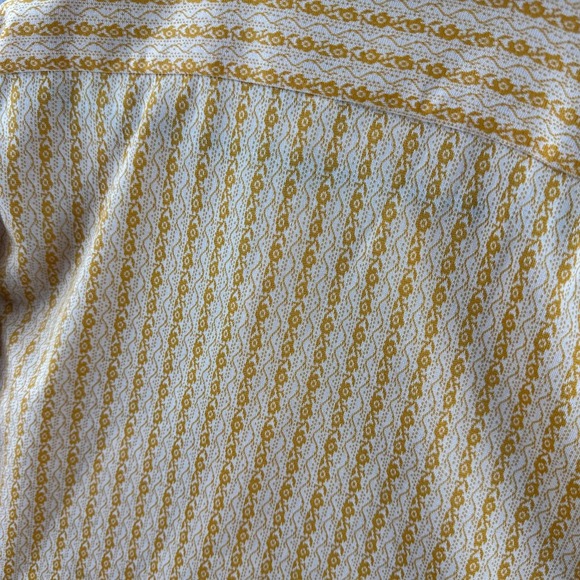 Vintage Arrow Shirt Mens 17.5 L Knit Textured Polyester 70s Button Up Disco - Picture 9 of 14